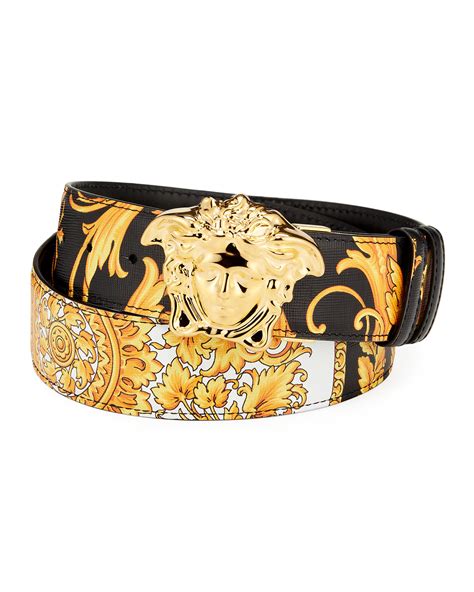 mens versace belt cheap